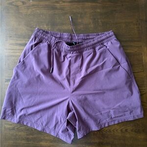 lululemon athletica Men's Purple Pacebreaker Lined Athletic Shorts 5” inseam